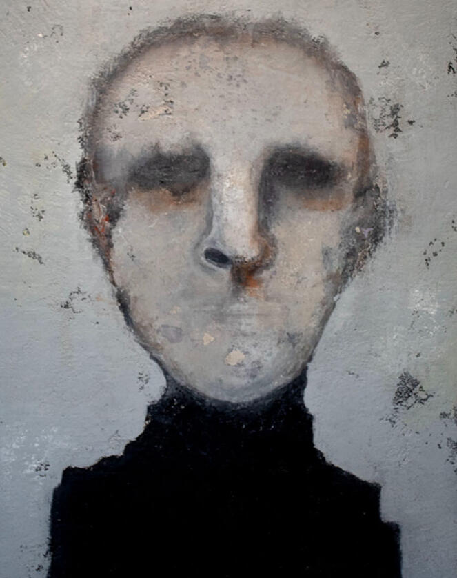 mixed media on canvas